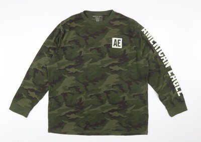 Grüner Herrenpullover Sweatshirt UK Größe 2XL American Eagle