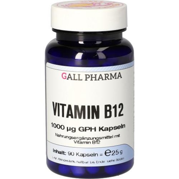 Vitamin B12 1000 µG Gph Kapseln 90 St Pzn 15294705-image