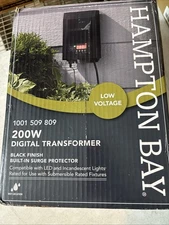 Hampton Bay Digital Landscape 200W Low Voltage Light Transformer 200 Watt