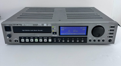 Tascam DV RA1000 2 Channel High Definition Audio/DSD Master Recorder (TESTED)