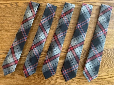 Mens Scottish Tartan Wool Necktie J Higgins House of Edgar Blodlogi