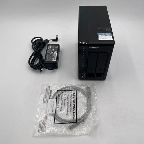 QNAP TS-253E-8G-US 2 Bay Desktop NAS 8 GB DDR4 RAM Dual 2.5GbE (Diskless)