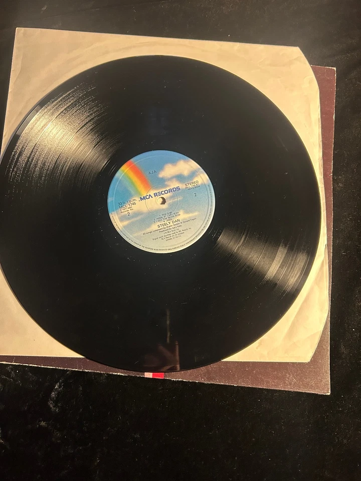 Steely Dan - Aja (LP, Album, Gat) (Very Good Plus (VG+)) - !!! Please read descr - Image 4 of 4