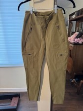 Athleta Hiking Khaki Green Pants - Size 2P