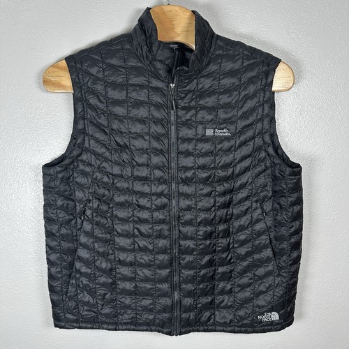 The North Face ThermoBall Trekker Vest Sz XXL Black Logo Gorpcore Logo NF0A3LHD