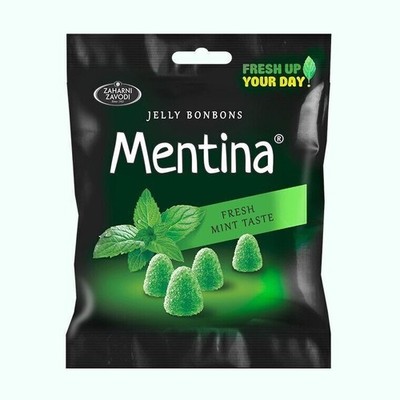 MENTINA jelly candies x 2 packs - sweet, fresh, delicious - fresh up your day!