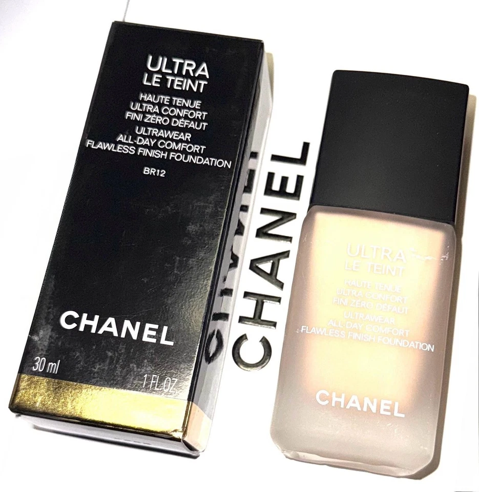 Chanel Ultra Le Teint Ultrawear All-day Comfort Flawless Finish Foundation BR12  - Bild 4 von 4