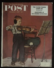 The Saturday Evening Post February 5, 1955 Sargent Cover, Max Murray