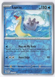 Lapras 131/165 Reverse Holo Scarlet & Violet 151