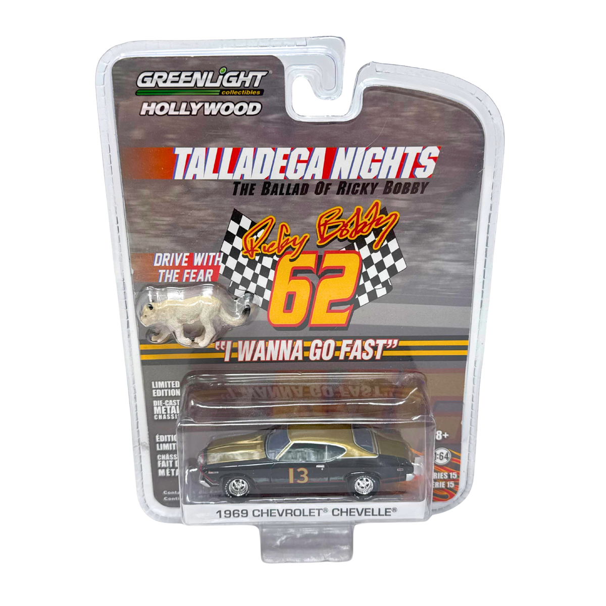 Greenlight Hollywood Talladega Nights 1969 Chevy Chevelle 1:64