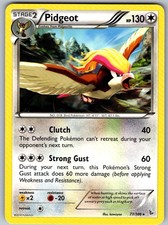 POKÉMON TCG PIDGEOT 77/106 RARE FLASHFIRE LIGHTLY PLAYED