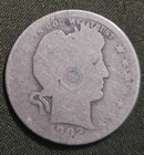 1902 - O Barber Half Dollar - .900 Silver