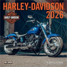 Harley-Davidson 2026 12x12: 16-Month Calendar--September 2025 Through December 2