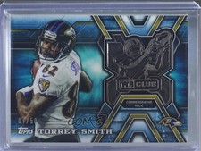 2014 Topps Wide Receivers Club Commemorative Relics Silver 7/50 Torrey Smith 1z6