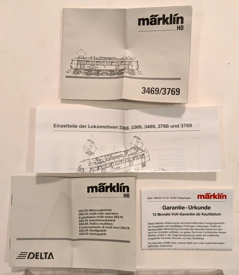 Marklin Märklin 3469 E19 E-Loco Red H0 with Delta - New in Box -FREE SHIPPING - Image 4 of 4