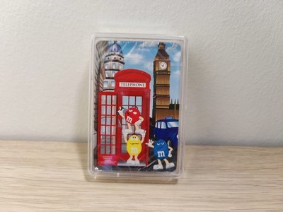 Brand New Sealed London M & Ms Playing Cards In Protective Case