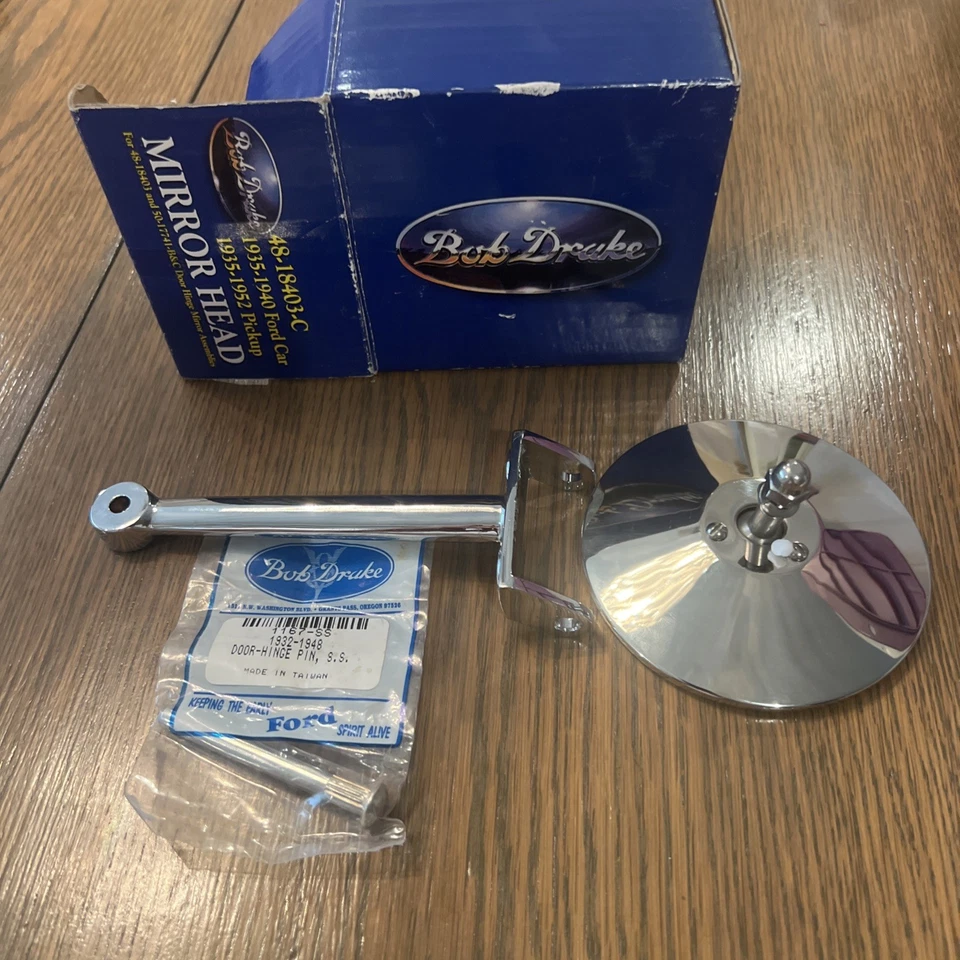 Kit de espejos laterales Bob Drake - Se adapta a autos Ford 1935-1940, camionetas Ford 1935-1937. Foto 4 de 4