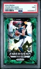 2024 PANINI PRIZM EMERGENT GREEN ICE #1 CALEB WILLIAMS ROOKIE RC PSA 9