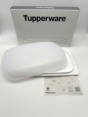 TUPPERWARE FrischeMax CheeSmart CondensControl Weiß für Scheiben Käse, Wurst