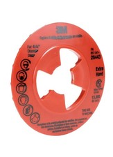 3m Disc Pad Ribbed Face Plate,13,300 rpm 28443 3m 28443 0051141284439 Red
