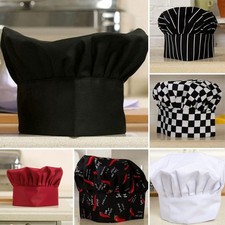 Comfortable Cook Adjustable Men Kitchen Baker Chef Elastic Cap Hat Catering XMAS