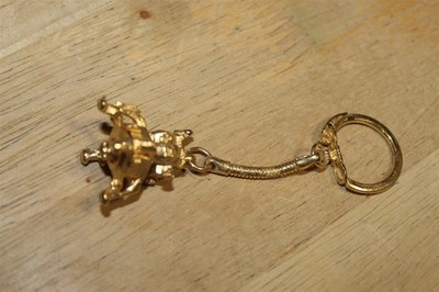 APOLLO 11 LUNAR LANDER / MODULE 1969 KEYCHAIN / RING - HEAVY 