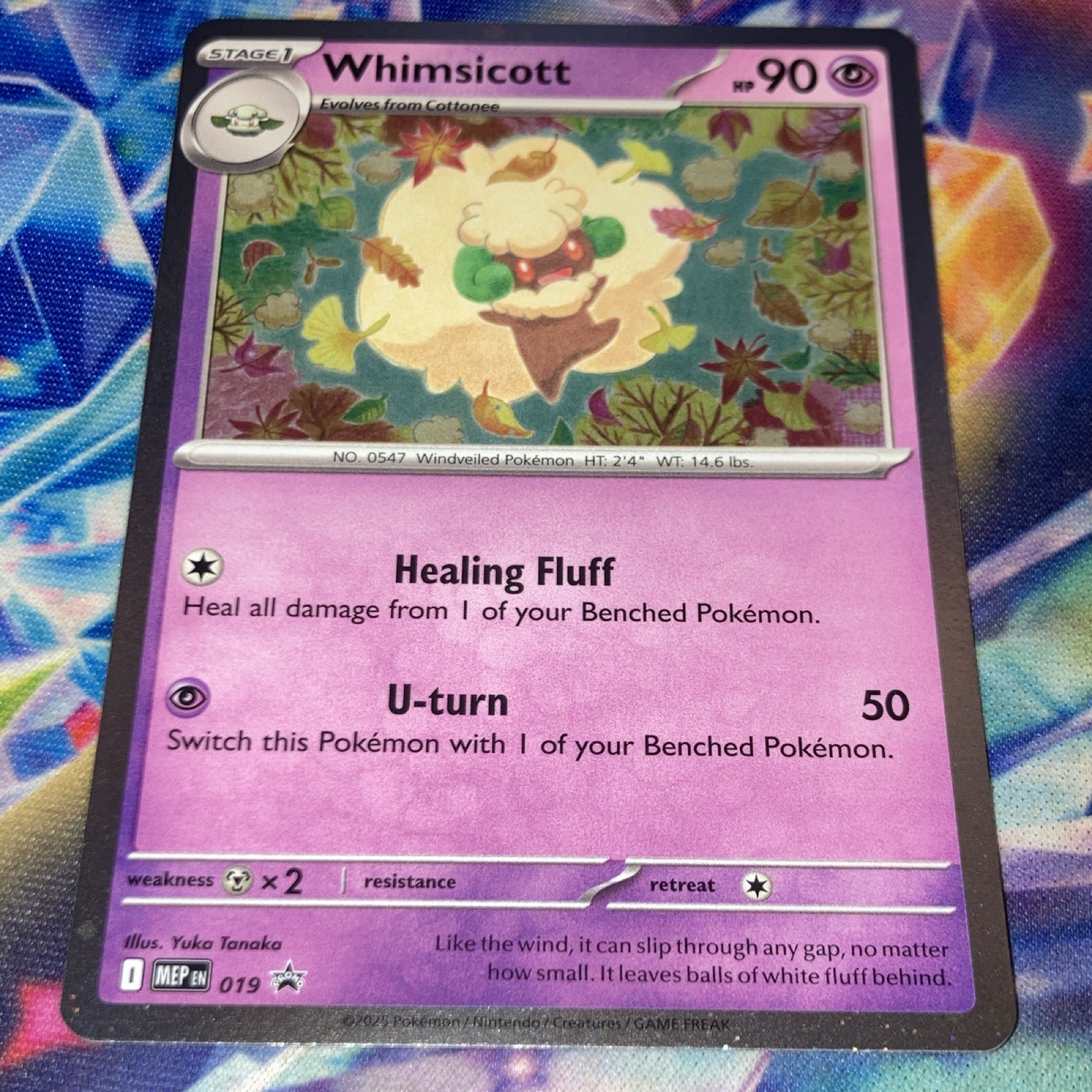 Pokemon TCG Whimsicott 019 Promo Holo English 