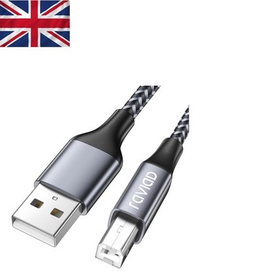 Robustes 3M USB A auf B Stecker Kabel - Zuverlässiger Drucker und Scanner Anschluss