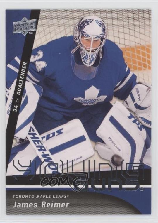 2009-10 Upper Deck Young Guns James Reimer #493 Rookie RC