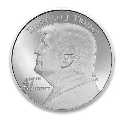 NEW!!! 47th President - 1 oz .999 Fine Silver Round