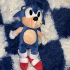 Sega Sonic the Hedgehog 1993 Plush Caltoy Stuffed Toy Figure Video Game Vtg Show