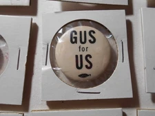1-1/4" GUS for US unknown office and location cello pinback button