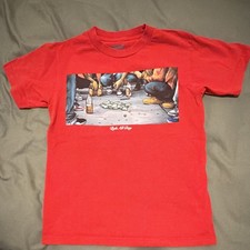 DGK Red Graphic Print Cotton Crew Neck Short ...