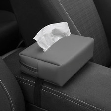 Car Tissue Box, Sunshade Seat Backrest Suspension Tissue Box, Car Armrest Box, T