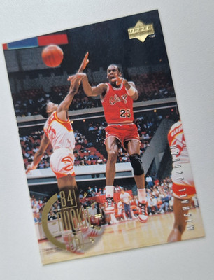 MICHAEL JORDAN 1995 Upper Deck The Rookie Years 84-85 #137 CHICAGO BULLS