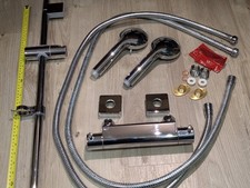 VADO Celsius 3/4" Exposed Thermostatic Shower Valve Full Set with spares