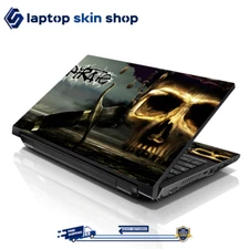 Laptop Skin Sticker Decal Cover Pirate Skull for Notebook Apple Asus 13-16 inch