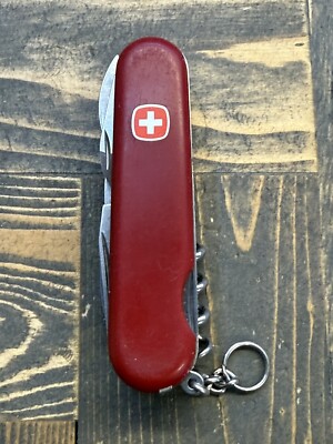 Wenger Master Pocket Knife Swiss Army Serrated Locking Lock