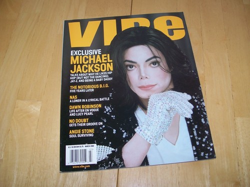 Vintage Vibe Magazine Michael Jackson March 2002 Biggie No Doubt Nas HipHop Rap - Picture 2 of 12