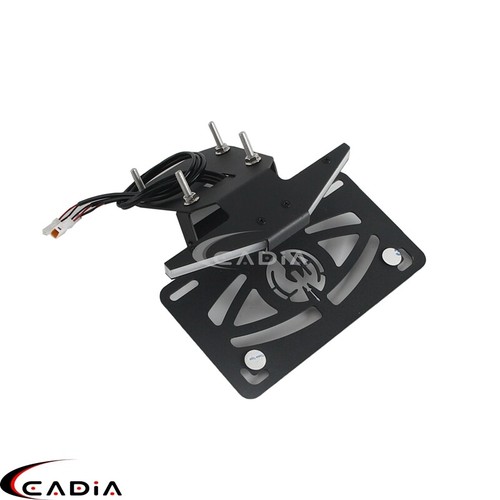 Kit eliminador de guardabarros para KTM DUKE 390 con luces LED de matrícula de señales de giro - Imagen 4 de 10