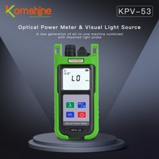 Komshine -70~10dBm KPV-53 2-in-1 Optical Power Meter & 10MW Visual Fault Locator