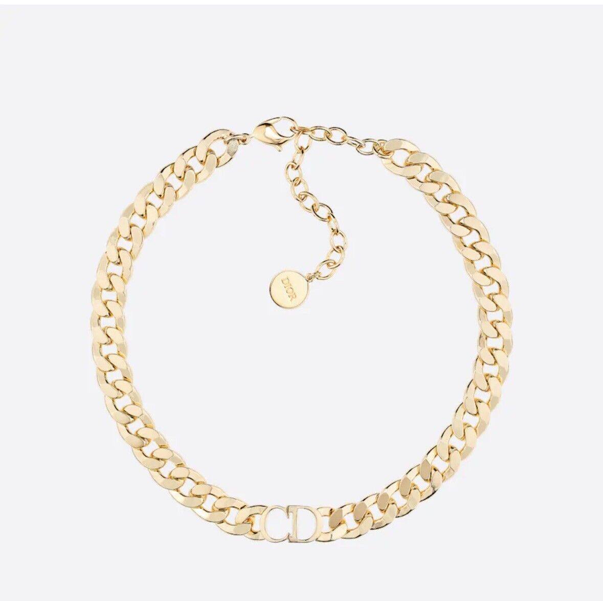 Christian Dior DANSEUSE ÉTOILE CHOKER gold-finish chain Christian Dior DANSEUSE ÉTOILE CHOKER gold-finish chain