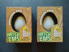 Hatch 'Ems Dinosaur Egg - Grow Your Own Dinosaur - 2 Packs