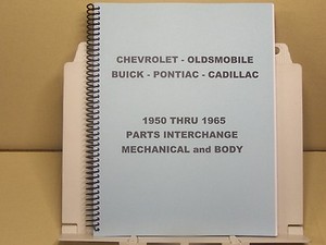 FORD MANUAL INTERCHANGE PARTS LINCOLN MERCURY EDSEL BOOK 1950-1965