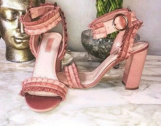 Topshop pink sandals sale