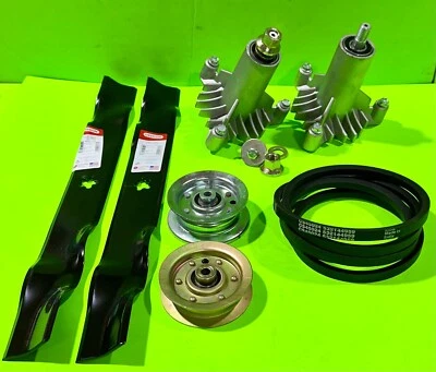 LAWNMOWER PARTS WORLD Deck Rebuild Kit for Husqvarna 42 inch YTH1842 Blade Spindle Belt Idler