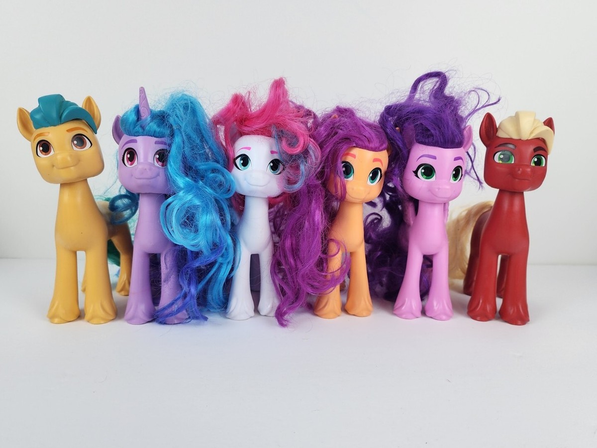 My Little Pony G5 6” brushable Mane 6 A New Generation Shining