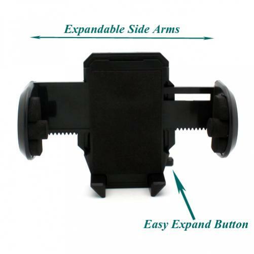 BICYCLE MOUNT HANDLEBAR HOLDER BIKE CRADLE DOCK SWIVEL HEAVY for CELL PHONES