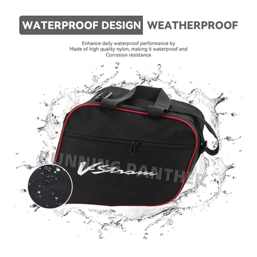 Side Case Trunk Inner Bags Saddlebags For SUZUKI VSTROM 650 DL650 DL1000 DL1050 - Foto 4 di 14