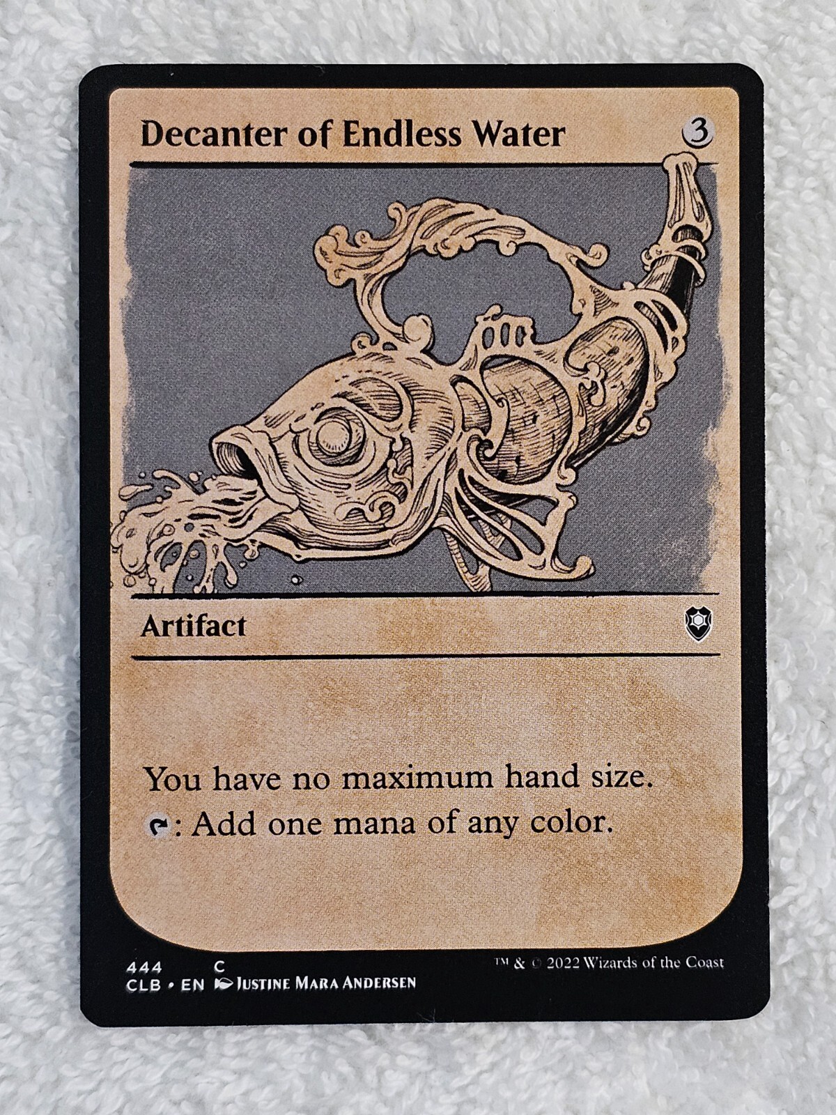 MTG Decanter of Endless Water (Showcase) 444 Battle for Baldur's Gate